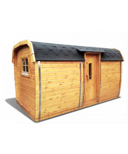 Sauna autobus avec vestiaire - 2,3 m x 4 m