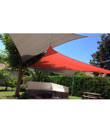 Toile et voile d'ombrage