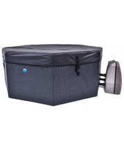 Spa semi-gonflable Octogonal Octopus - 4 adultes + 2 enfants