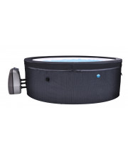 Spa semi-gonflable rond Vita - 4 adultes + 2 enfants + mobilier (5(éléments)