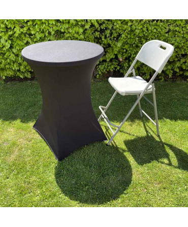 Housse élastique table de bar