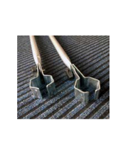 Poteaux de connexion de la barre de terre (lot de 2)