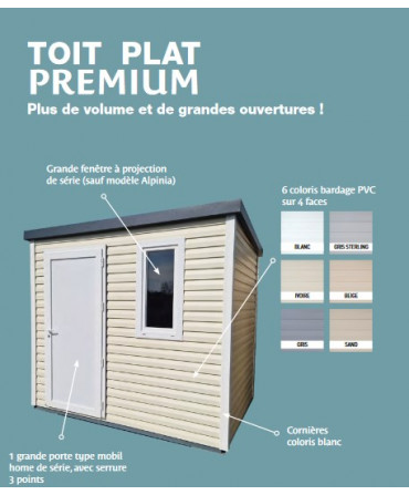 Abri de Jardin Premium...