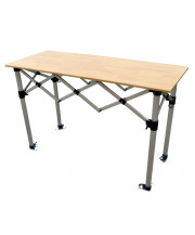 Bar pop-up - plateau en bois - 150 x 60 cm