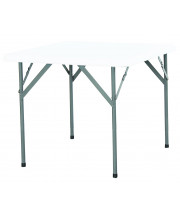 Table pliable classique carré - 4 personnes